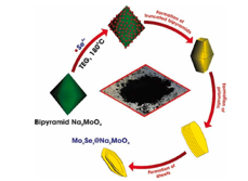 Tailored synthesis of molybdenum-selenide/selenium/sodium-molybdate hybrid composites as a promising anode for lithium-ion and sodium-ion batteries