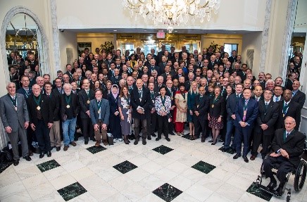 In Washington DC, at the Fellow induction ceremony of National Academy of Inventors (NAI)