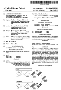 A novel fabrication process of multi degree of freedom (DOF) shaped electroactive polymer actuators/sensors for catheters